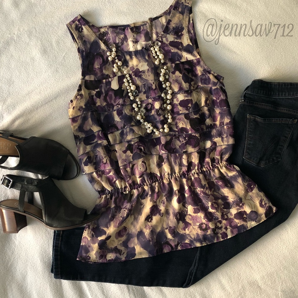 LC Lauren Conrad Ruffle Blouse
